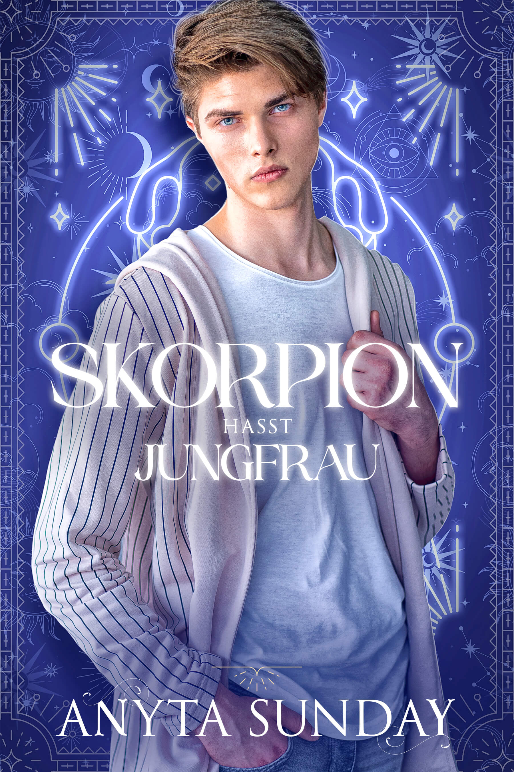 Skorpion hasst Jungfrau, eine Gay Romance von Anyta Sunday aus der Zeichen der Liebe Reihe. Slow Burn vom Feinsten.